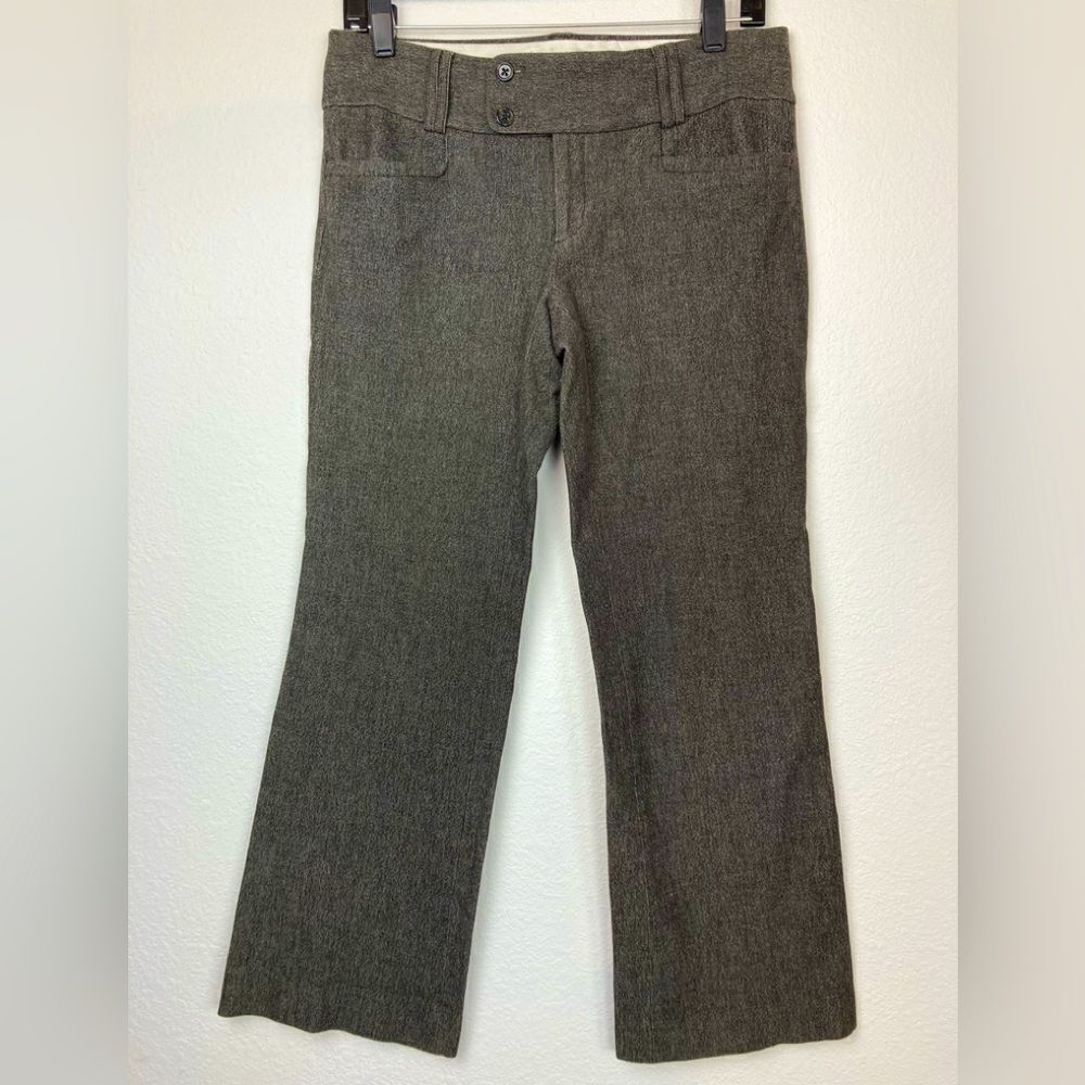 Banana Republic Sloan Fit brown textured trousers w/ stretch NWOT